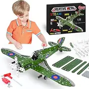 Building Toys Model Airplane Kits for Boys 8-12Airplane Model Scale 132 Metal Building KitModel Planes for Kids 8-12Best Airplane Gifts for Hurricane Fighter F
