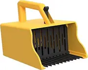 Blueberry Picker, Blueberry Rake Scoop with Comb and Ergonomic Handle, Reusable Garden Tool Berry Picker