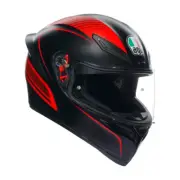 AGV K1 S Warmup Matt Black/Red Full Face Motorcycle Helmet