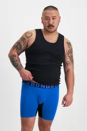 [Bonds] Bonds Men's Chafe Off Trunk in Blue Melody Size: XL, Moisture-Wicking XL Blue Melody