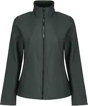 [REGATTA] Womens/Ladies Ablaze Printable Soft Shell Jacket (UK Size: 12 UK) (Dark Spruce/Black)