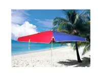 在飛比找松果購物優惠-【戶外遮陽傘】大雨傘 大陽傘 海灘傘-80英吋長方形(子母傘