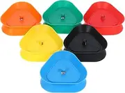 6Pcs Hands Playing Card Holder Triangle Stand for Poker Games and Card Decks Sturdy Material for Steady Play