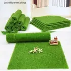 Green Turf Grass Mat Green Fake Sod Durable Home Floor Decor