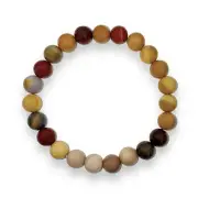 Mookaite Bead Bracelet
