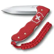 VICTORINOX HUNTER PRO ALOX 0.9415.20 - FOLDING KNIFE RED ALUMINIUM HANDLE