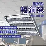 【保固兩年】LED 輕鋼架燈 T8 附 LED燈管 40W  LED平板燈 輕鋼架燈 LED輕鋼架 兩呎燈管 面板燈