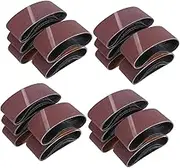 VILLFUL Belt Sander Sandpaper Belts 20pcs Set High-performance Sanding Paper for Wood Metal Polishing