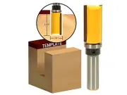 3/4" Cutting Diameter Flush Trim Template Router Bit - 1/2" Shank