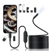 Endoscope Camera with Light, 1920P HD Borescope Inspection Snake Camera with ...