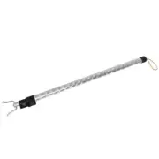Clothes Rod Rail Long Reach Stick Pole with Hook