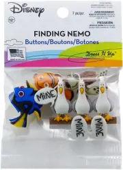 Dress It Up Licensed Embellishments-Disney Finding Nemo