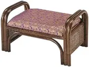 Chair, Front Chair, Purple Gold Orchid, Low Legs [19.3 x 12.6 x H11.0 x SH9.1 inches (49 x 32 x 28 x 23 cm)] Wisteria (7-774-1), Ryotei, Ryokan, Japanese Tableware, Restaurants, Commercial Use