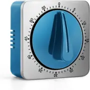 Kitchen Timer - 100% Mechanical Magnetic Cooking Timer, Loud Alarm, No Batteries