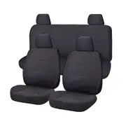Canvas Seat Covers for NISSAN NAVARA D23 SERIES 1-2 NP300 01/2015-2017