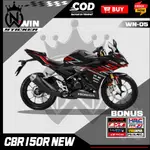 HONDA 條紋 CBR 150R 新貼紙摩托車本田新 CBR 150 2021