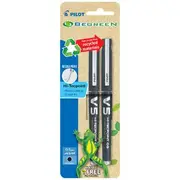 Pilot BegreeN Hi-Tecpoint Rollerball Pen 0.5mm Black 2 Pack