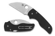 Spyderco Knives Lil Native Lockback C230GPWC S30V Black G10 Pocket Knife