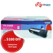 Brother Genuine TN348M MAGENTA High Yield Toner Cartridge DCP9055CDN HL4150CDN