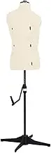 Adjustable Dress Form Male Cream Size 37-45,Clothes Valets 4.35KG-288493