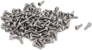 uxcell 0.35mm Pitch M1.6x5mm Stainless Steel Hex Socket Head Screws 100 Pcs