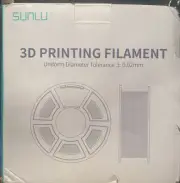 Sunlu 3D Printer Filament PLA 1.75mm Green Spool +/- .02mm High Fluidity 1 kg