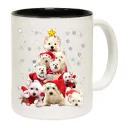 Terrier Xmas Tree Christmas Mug Cup