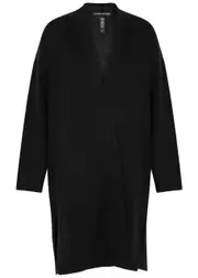 Eileen Fisher Wool-blend Cardigan - Black - M (UK 14-16 / L) M (UK 14-16 / L)