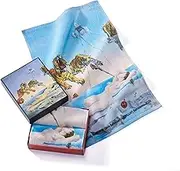 Hot Sox Women's Dream Caused By The Flight Of Bee G Hand Towel, Blue, 40 x 60 EU