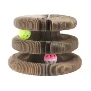 Cat Scratcher Toy Transformation Recyclable Cardboard Protect the Furniture
