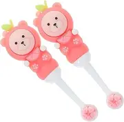 Healvian 2pcs Kids Toothbrush Soft Bristle Baby Toothbrushes Bulk Pack Gentle Care for Toddlers