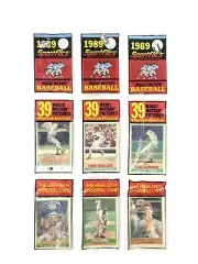 1988 Score Baseball Unopened Rak Pak Rack Pack - 54 CARDS EACH RACK PACK (3)