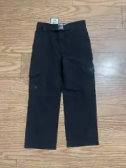 NEW NWT Tony Hawk 2000s Boys Black Soft Cargo Pants Size 6