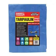 Handy Hardware® Tarpaulin UV Resistant Waterproof Strong Durable 7.2m / 9m