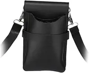 Barber Scissors Bag Barber Waist Bag Hairstylist Salon SPA Bag Beauty Salon Tool Bag, Black