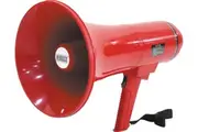 Redback Alert Evacuation Megaphone Public Address 25W 35W Max Red Rechargeable