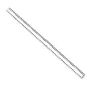 12mmx12mmx250mm Clear Solid Acrylic Hexagon Rod PMMA Bar