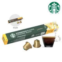 在飛比找momo購物網優惠-【STARBUCKS 星巴克】黃金烘焙咖啡膠囊10顆/盒(適