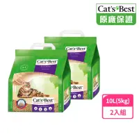 在飛比找momo購物網優惠-【凱優CAT’S BEST】特級無塵凝結木屑砂（紫標凝結型）