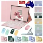 Touchpad Keyboard Mouse Case Flip Cover For Samsung Tab A8 S6 Lite S9 FE A9 Plus
