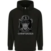 Chimpvader Monkey Ape Chimpanzee Chimp Childrens Kids Hoodie