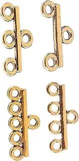 BEBEMOKO 40pcs Necklace DIY Clasps Jewelry Making Clasp Bracelet Buckle DIY Jewelry Accessories Necklace Helper