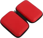 Digital Storage Storage Bag Gadgets Portable Case for Earphone U Disk Data Cable Hot (Red)