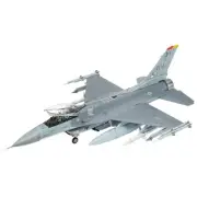 Tamiya F-16C JF Block 50 1/48 Scale Model Kit with Pilot, Used