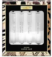 [Rachel Zoe] Discovery Set - Set Of 4 Eau De Parfum Sprays, 0.13 Oz - Empowered, Fearless, Instinct, And Warrior - Perfectly Balanced Feminine Perfume For Women - Lasting Signature Designer Scent
