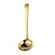 2Pcs Creative Stainless Steel Family Soup Spoon Long Handle Hot Pot Cooking Porridge Scoop Spoon Tableware Kitchen Utensil
