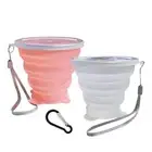 Collapsible Cup-Silicone Small Foldable Cup-Expandable Folding Drinking Cup