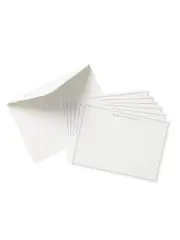 PAPIER | Classic Thin Border Notecard Set | The UNDONE