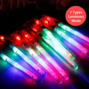50x Glowsticks Colour Changing Party Glow LED Light Flashing Stick Wand in Dark
