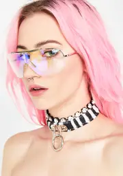 [Good Times Eyewear] Bee Prismatic Ecstasy Iridescent Glasses